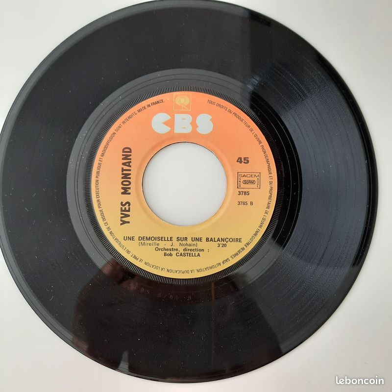 DISQUE VINYLE - Yves MONTAND (image 5)