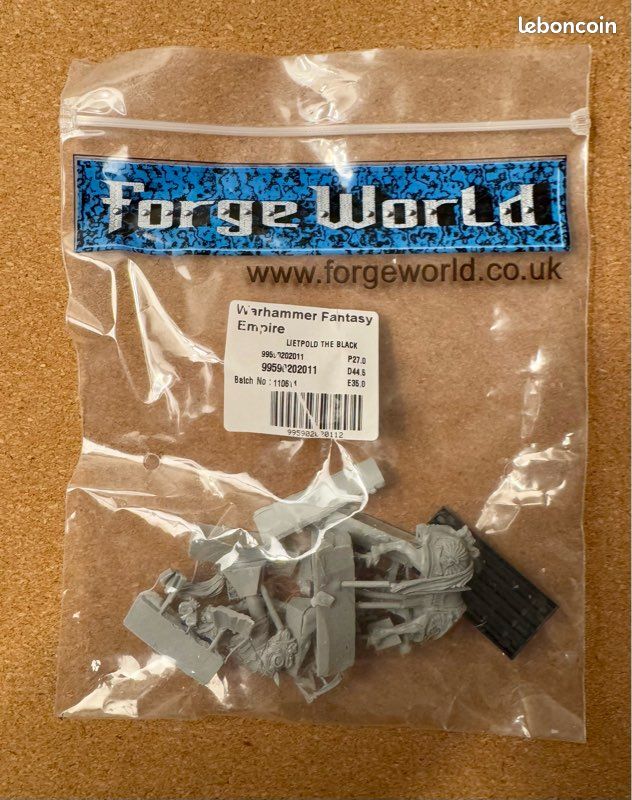 Forge world Lietpold the Black - Empire / Free Peoples - Warhammer Fantasy / AoS (image 1)
