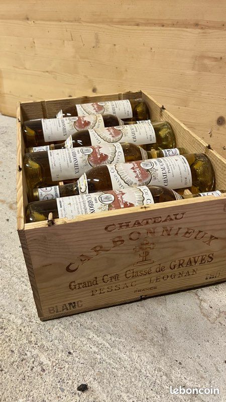 Vin château Carbonnieux 1989 pessac leognan blanc (image 6)