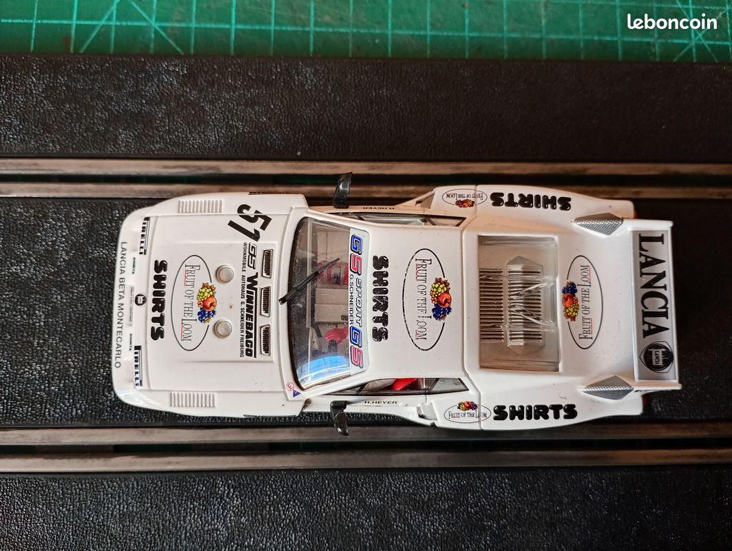 FLY CAR MODEL LANCIA BETA MONTECARLO #4 " 24H. DAYTONA 1980 " DE FLY