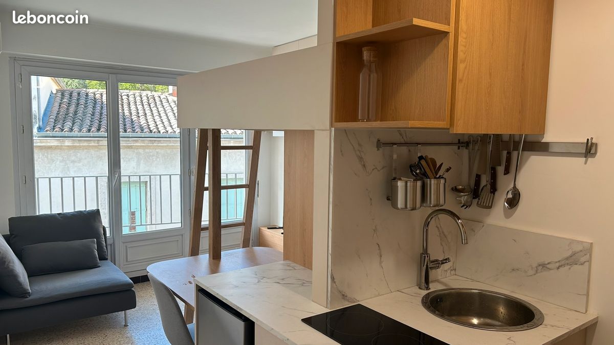 Appartement 1 pièce 19 m² · à Montpellier · 19 m² · 580 €/mois