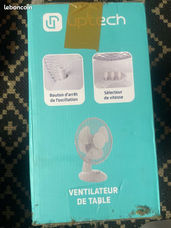 Ventilateur de table/Mini-ventilateur pour chambre, bureau,oscillation/rotation (image 4)