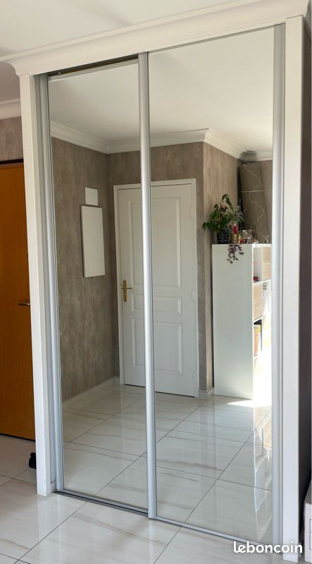 Portes de placard coulissantes miroir (image 1)