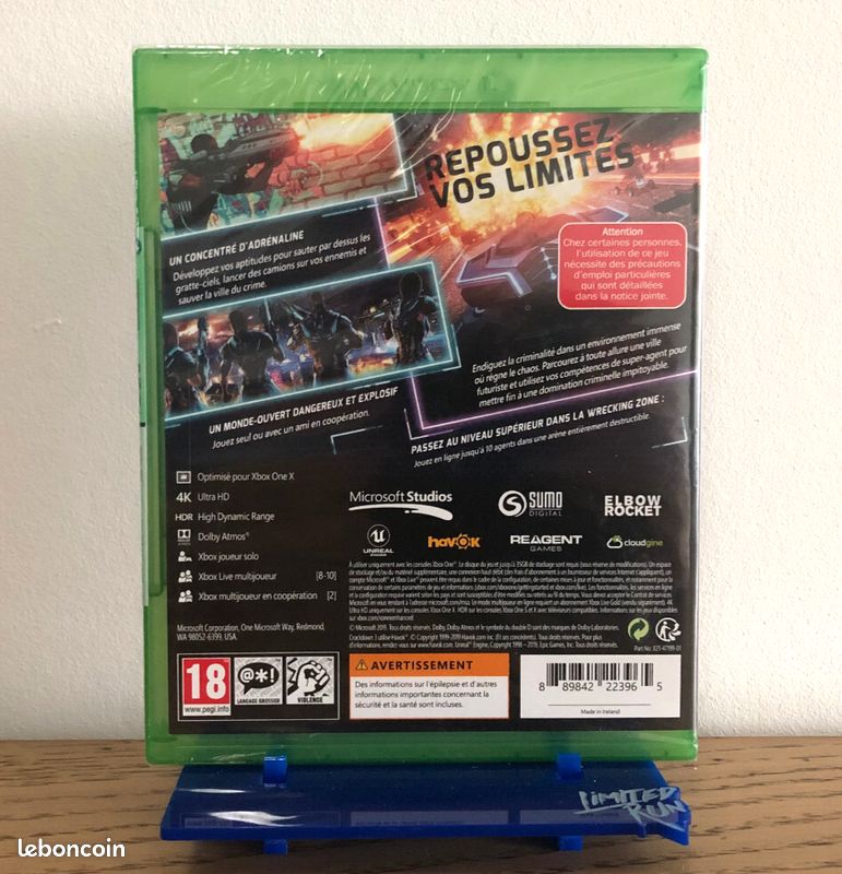 Trader Games - CRACKDOWN 3 XBOX ONE EURO FR NEW sur Xbox One