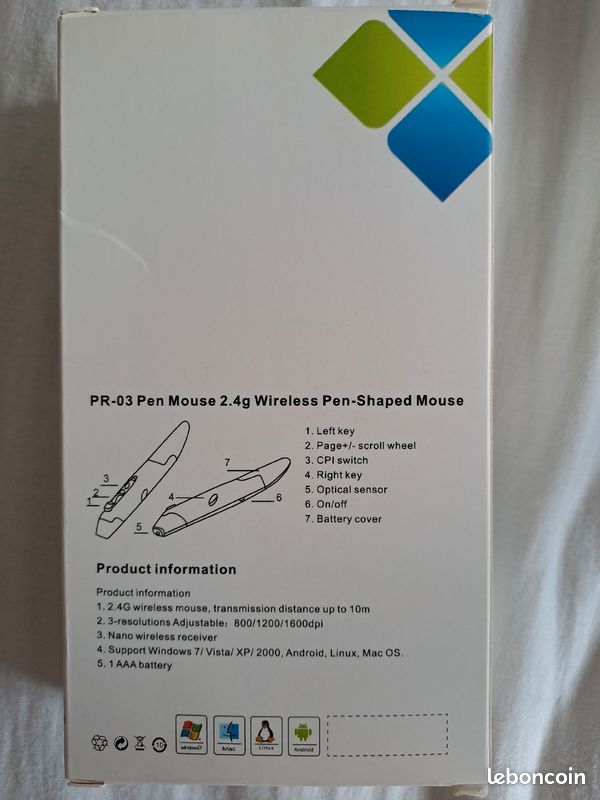 Souris stylo - Pen mouse (image 3)