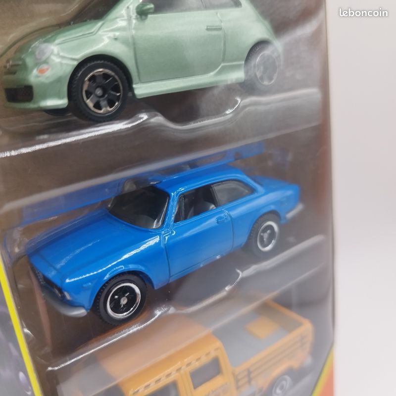 Matchbox 1/64 Pack 5 Voitures - Autobahn Express V - Porsche 911 GT3 - Fiat 500 - Neuf (image 10)