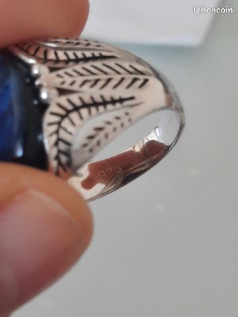 Bague chevalier argent massif Montres Bijoux