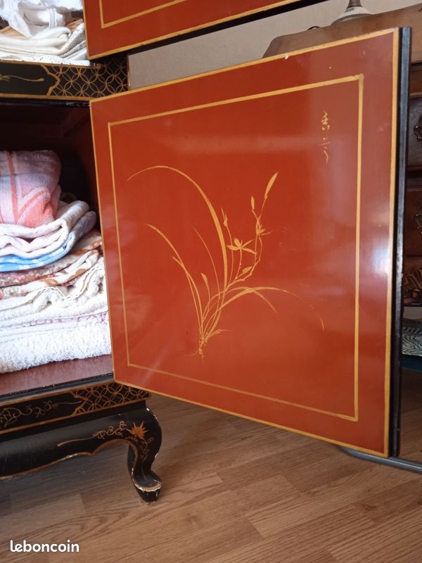 Meuble chinois laqué (image 11)