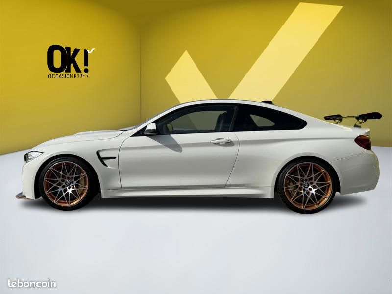 BMW M4 Coupé Série GTS 3.0 500 GPS Radar 1ère main Carbone Régul Clim (image 2)