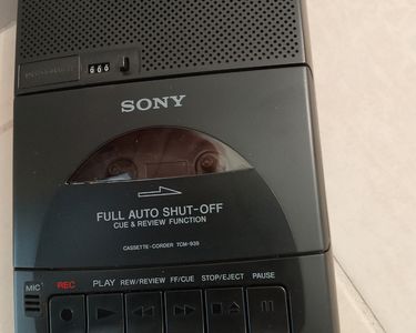 MAGNETOPHONE A CASSETTE SONY TC 90 vendu en l'état / manque bouton