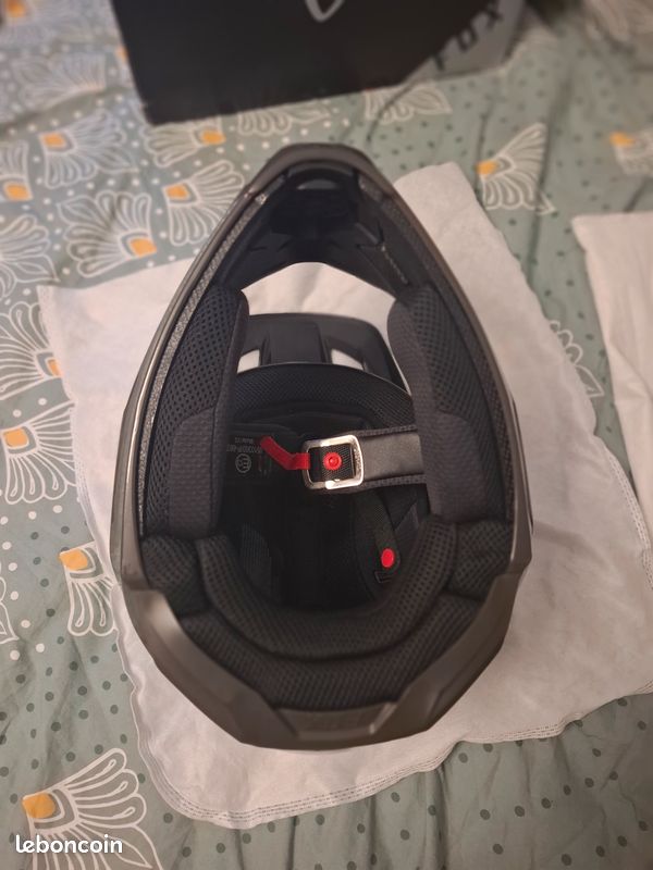 Vend Casque Fox V2 Nobyl noir (image 7)