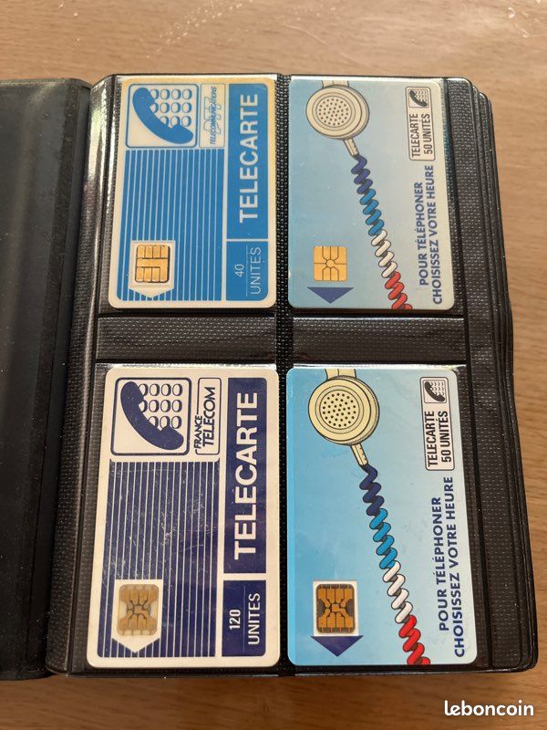 Collection de 128 cartes téléphoniques (image 1)