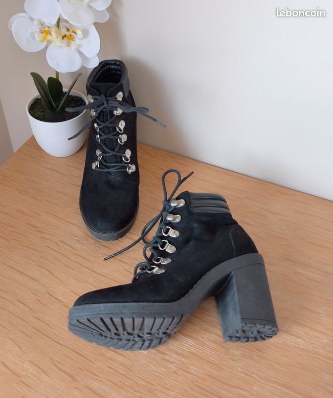 Bottine Noir Bottes Femme Pimkie Bottines Rock Bottine Pimkie