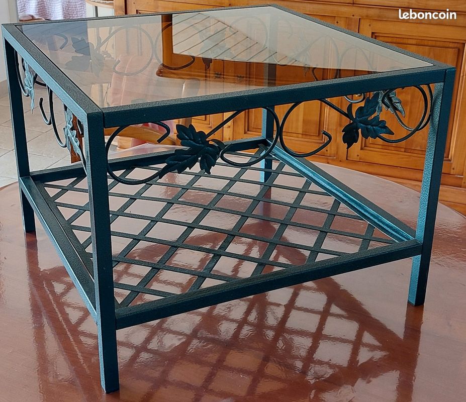 Table de salon en verre (image 1)