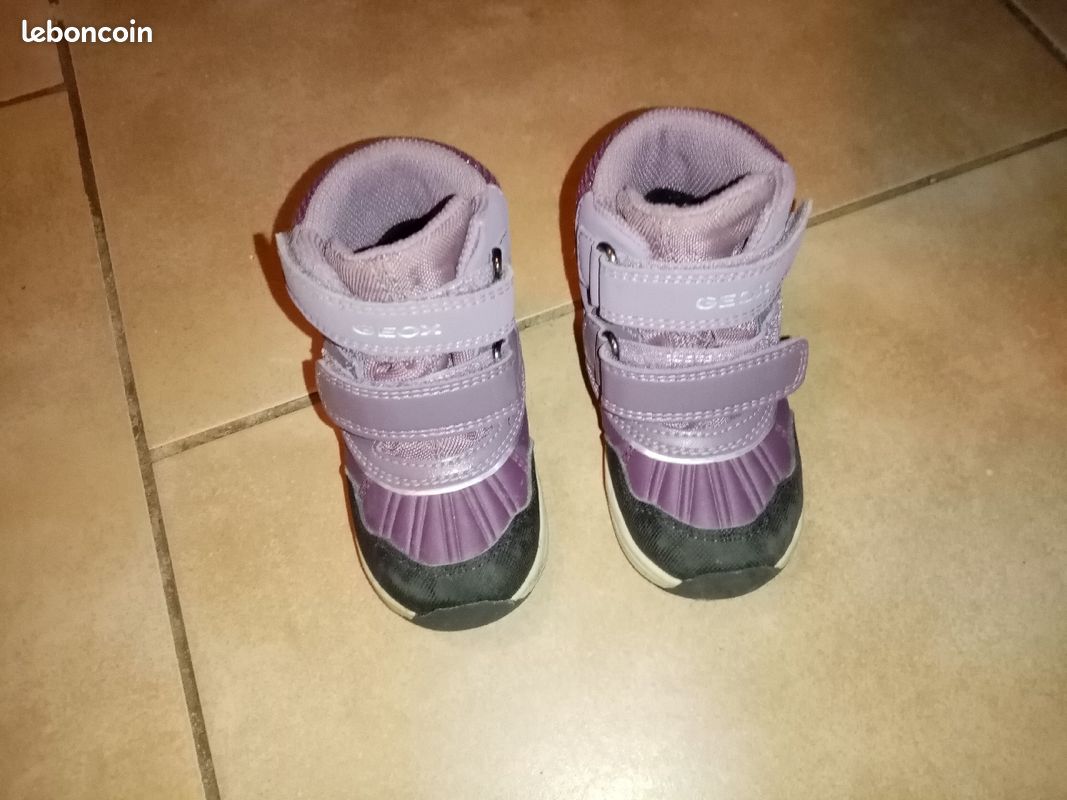 Chaussure rose fille Geox taille 21 (image 1)