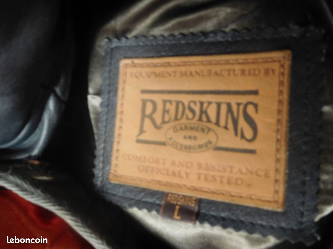 BLOUSON CUIR REDSKIN taille M (image 5)