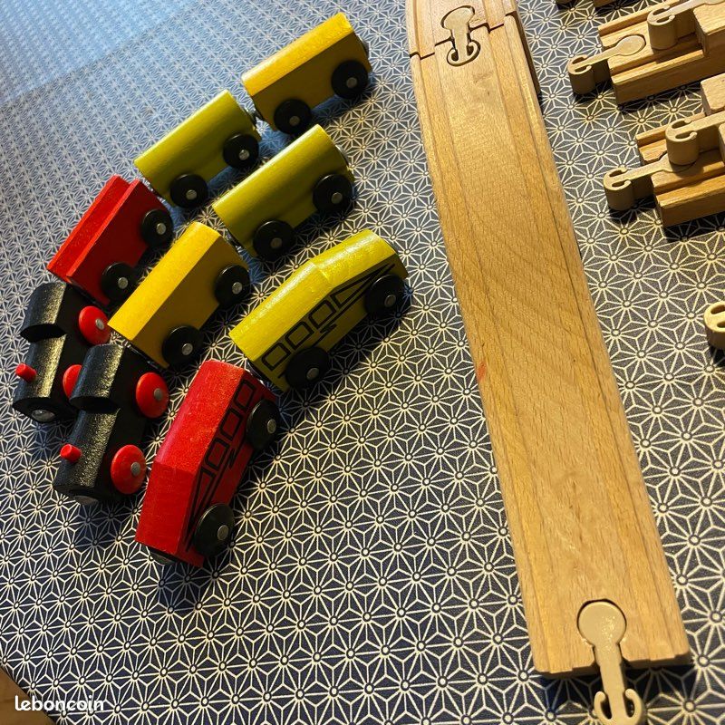 Grand circuit train bois Ikea Brio (image 2)