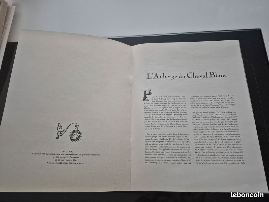 DISQUE VINYLE operette l'auberge du cheval blanc (image 5)