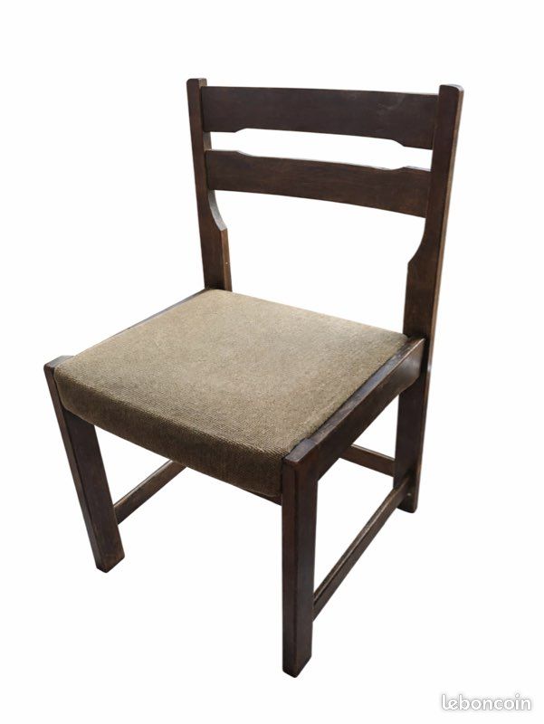 🪑 Chaise ancienne en bois massif – authentique & pleine de caractère (image 2)