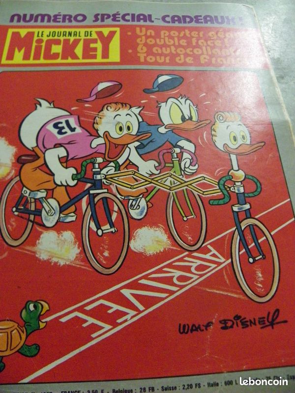 Journal de Mickey N° 1357 An 1978 (image 1)