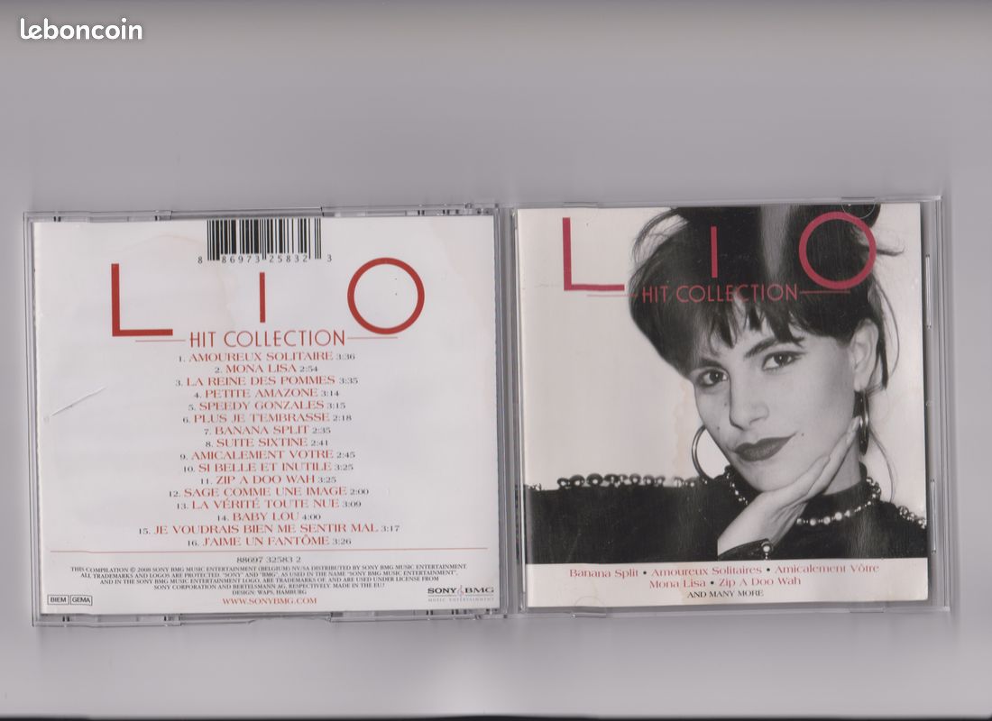 CD Lio / Livre Lio Pop Model / CD Rio Paris / CD Agnès Jaoui / Livre Boy  George .Tout sur sa vie et sur Culture Club - CD - Musique