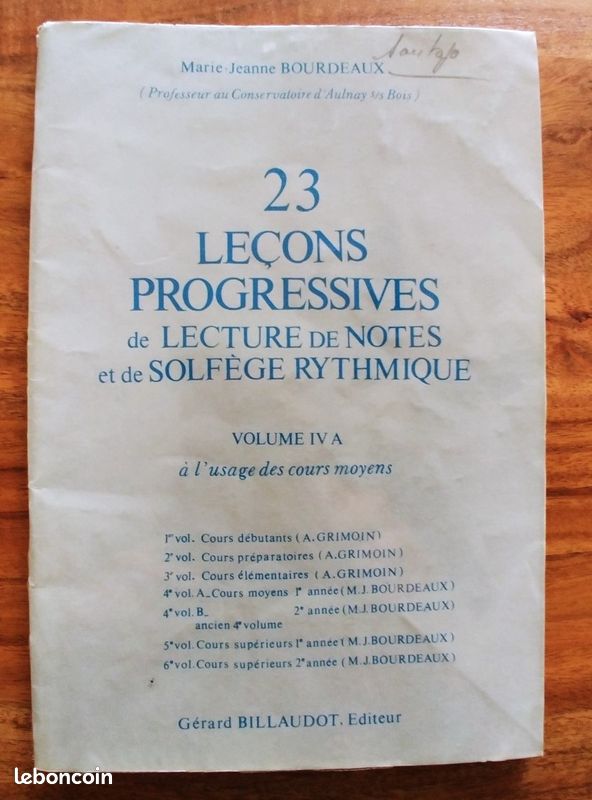 23 lecons progressives - marie jeanne bourdeaux (image 1)