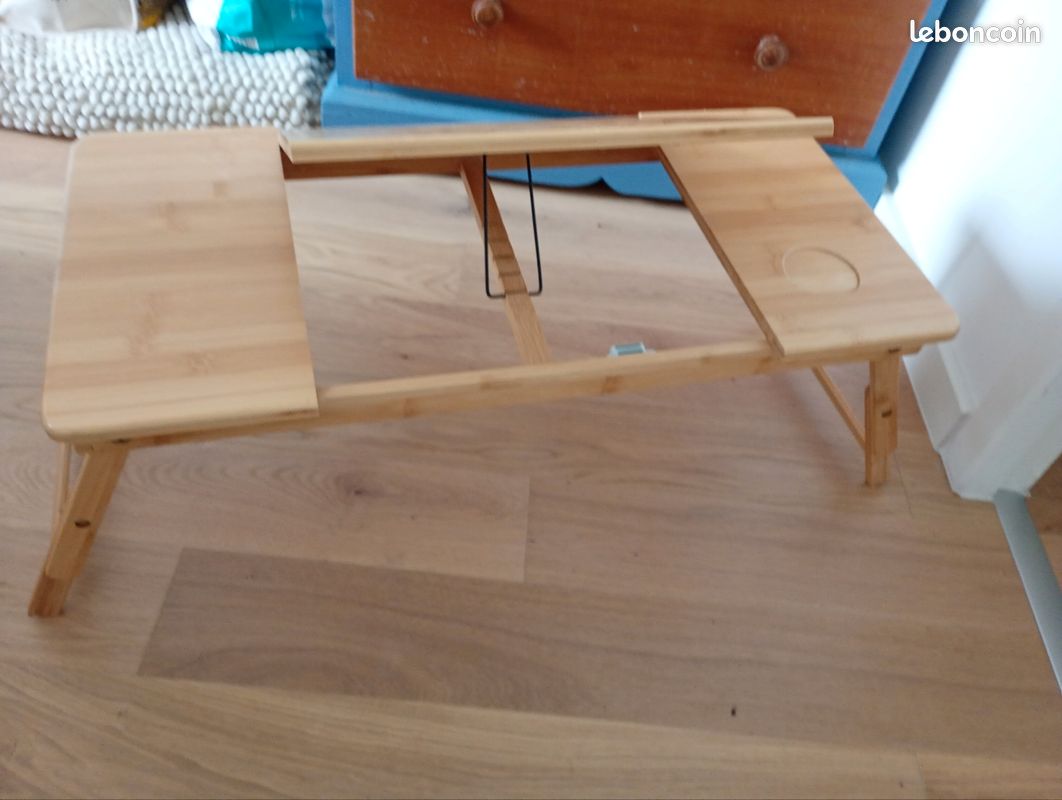 Table pliante lit/ordinateur NEUVE (image 2)