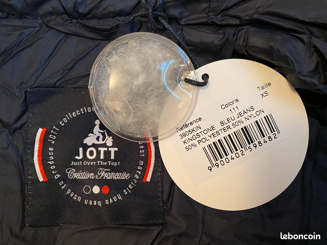 Doudoune NEUVE avec étiquette JOTT ULTRA CHAUDE payée 300 euros , XS femme (image 2)