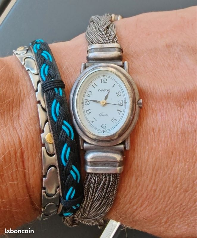 Montre Canyon argent Collection