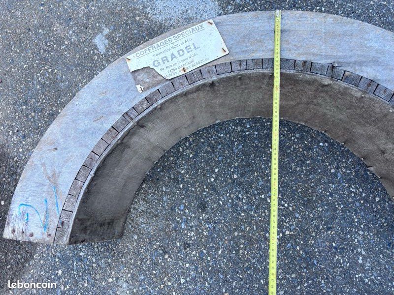 Coffrage béton brique voûte neuf bois (image 2)