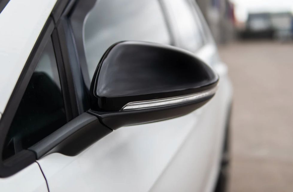 argenté-Noir Accessoire Clef de Voiture Compatible avec VW Golf 7