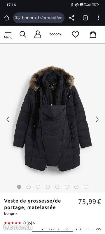 Veste de grossesse/portage Vêtements