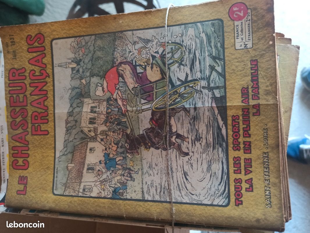 Revues anciennes chasseur français (image 1)