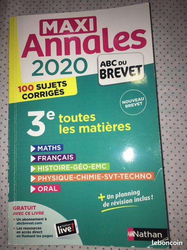 Brevet maxi annales (image 2)