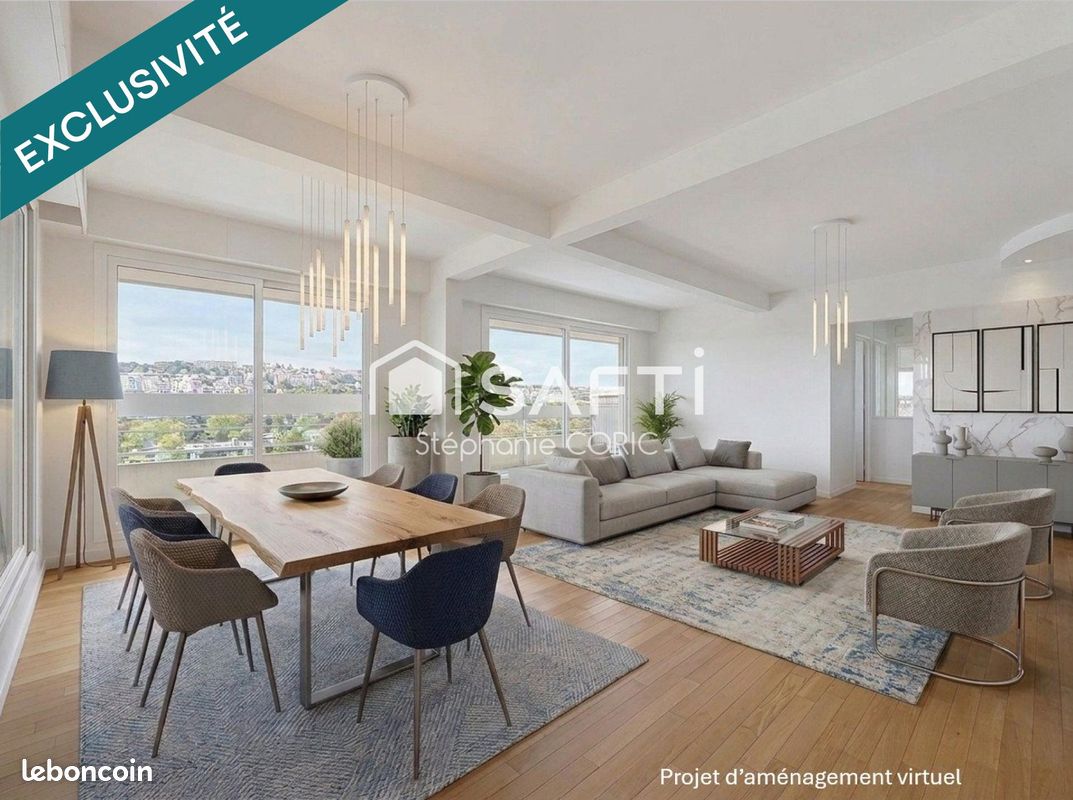 Appartement 4 pièces 148 m² · à Boulogne-Billancourt · 148 m² · 1 340 000 €