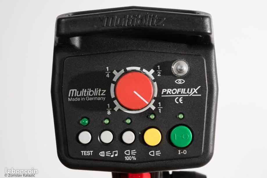 2 Torches Studio Multiblitz Variolite 600 + Caisse De Transport – Occasion