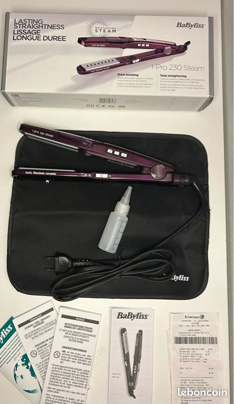 Lisseur Vapeur Babyliss Mini Lisseur Straightener Lisseur Vapeur