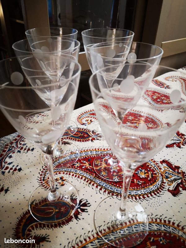 Lot de 6 verres à pied (image 3)