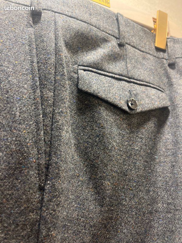 SCABAL - Pantalon gris (image 4)