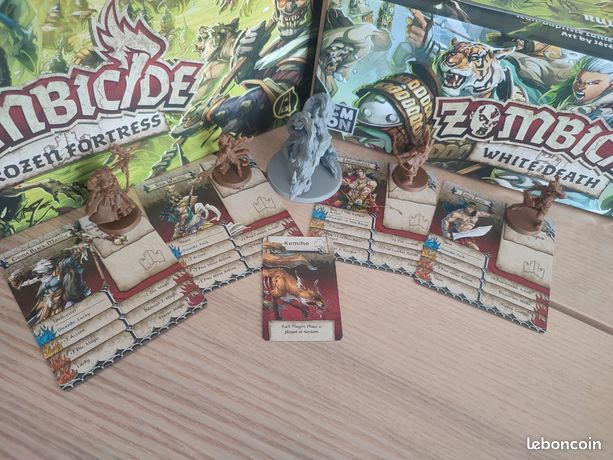 Zombicide: White Death Frozen Fortress - Extension Lapu Lapu - Miniature Et Carte NEUVE - Jeu De Société 2025