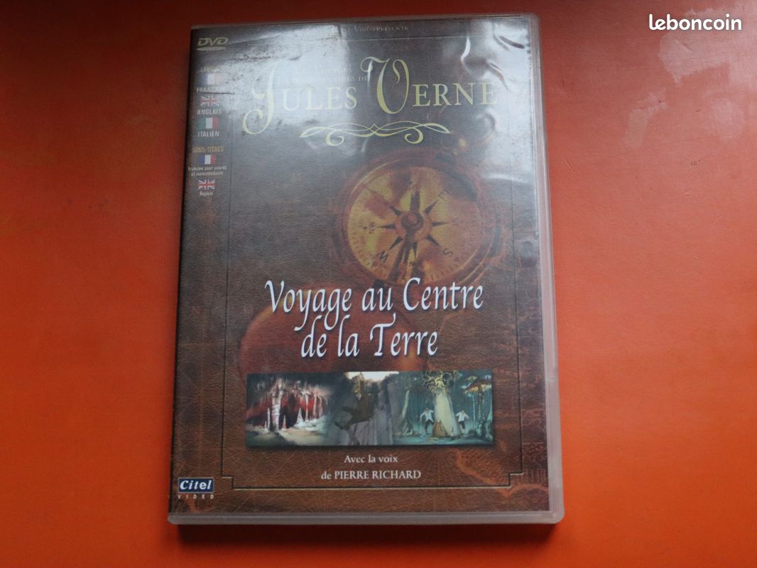 DVD "Voyage au centre de la terre" Jules Verne. A venir chercher proche Nation pas d'envoi merci (image 1)