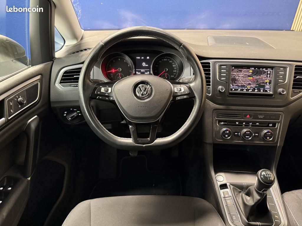 VOLKSWAGEN GOLF Sportsvan 1.4 TSI 125 CH LOUNGE - DISTRIBUTION NEUVE (image 12)
