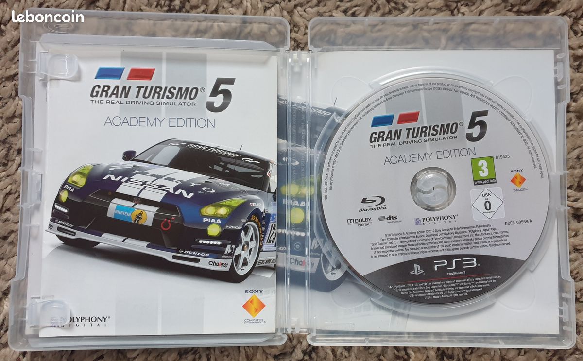 Gran Turismo 5 Academy Edition Goty - Occasion sur PS3, tous