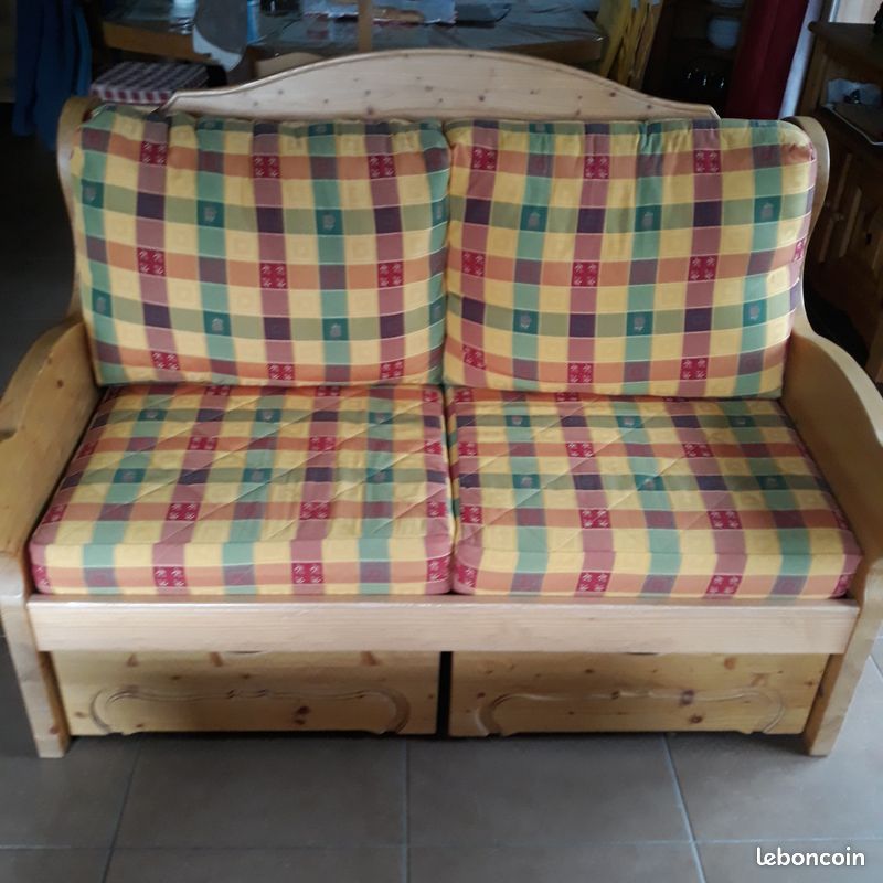 Canapé + fauteuil savoyards (image 4)