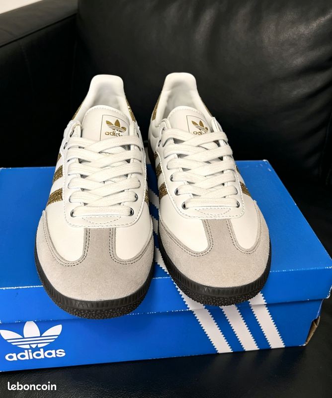 Chaussures Adidas SAMBA Silver (image 2)
