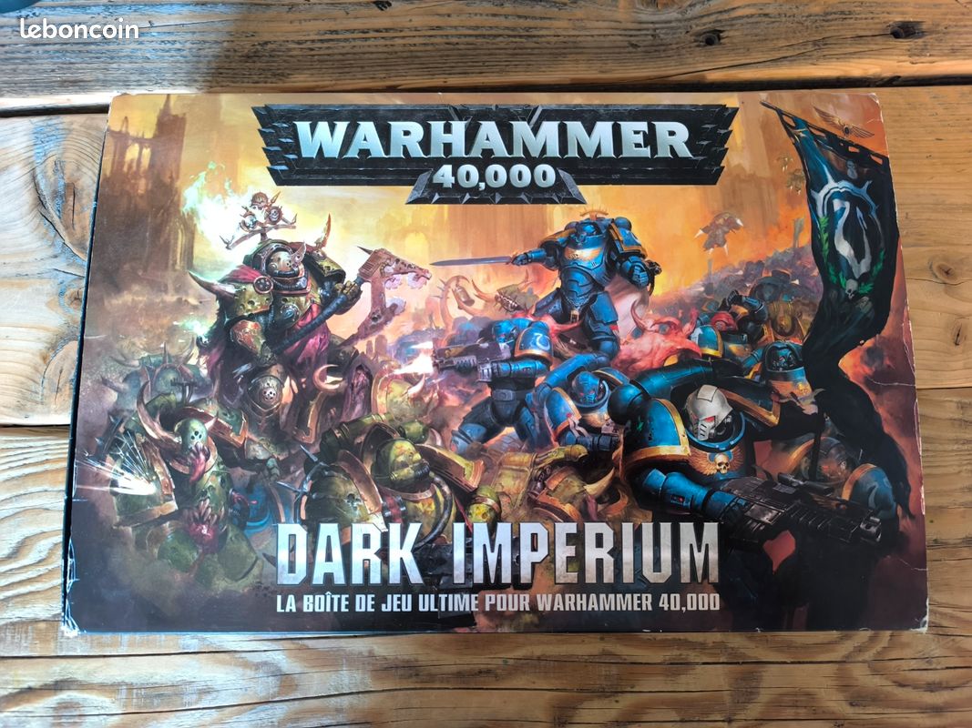 Space Marine Warhammer Epic 40000 – Boîte De Base Incomplète, Version FR