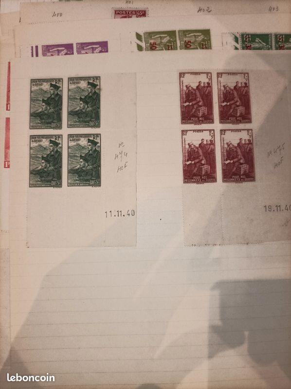 Collection de timbre plus de 140 page prix négociable (image 8)