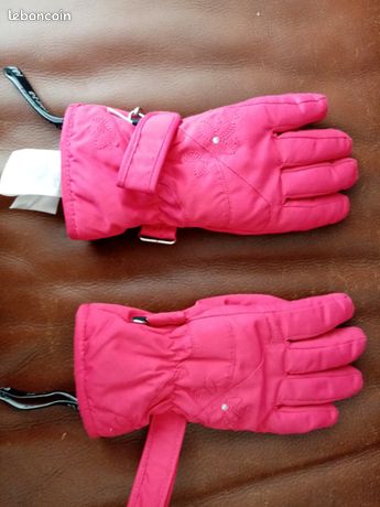 Paire de gants de ski fille