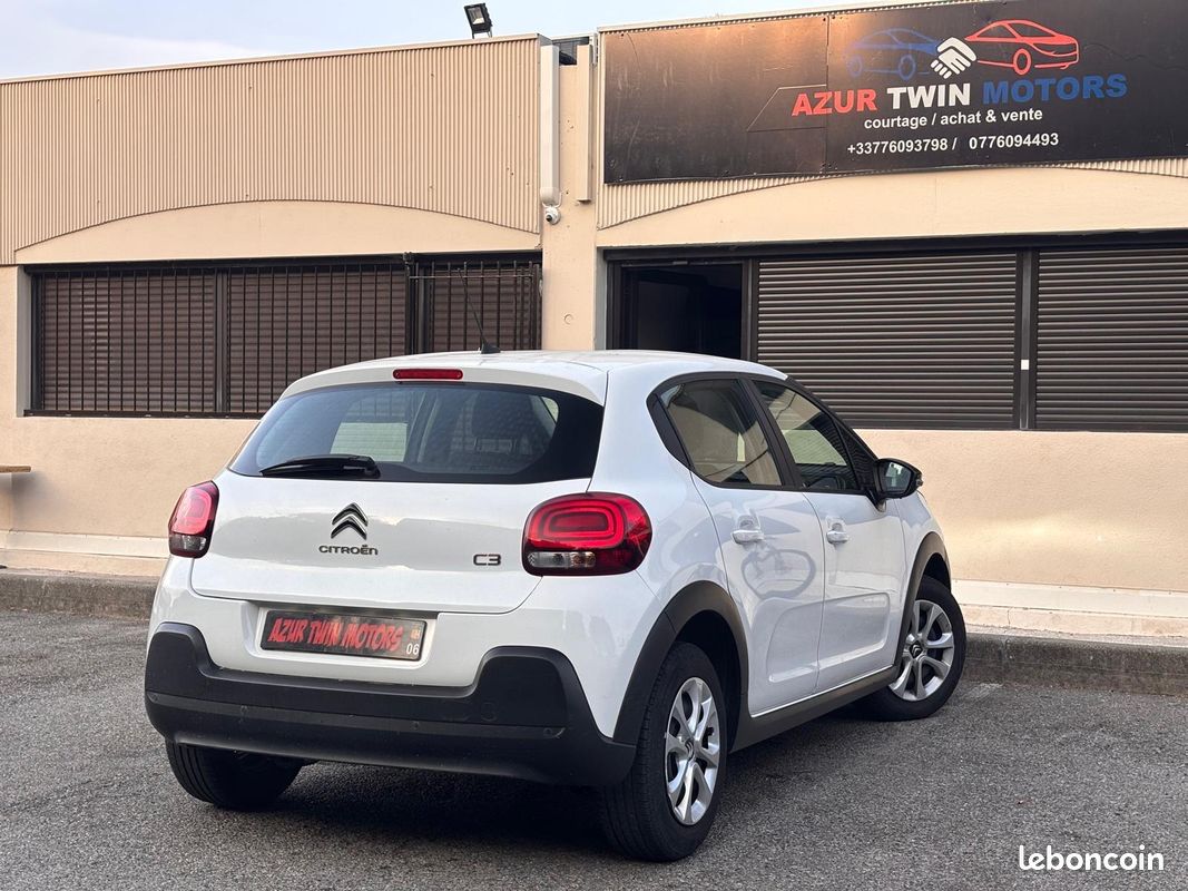CITROEN C3 1.5 BlueHDI 100 Société TVA RECUPEABLE (image 2)