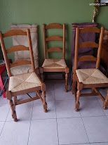 Chaises de salle à manger en bois (Aulne massif ) (image 1)